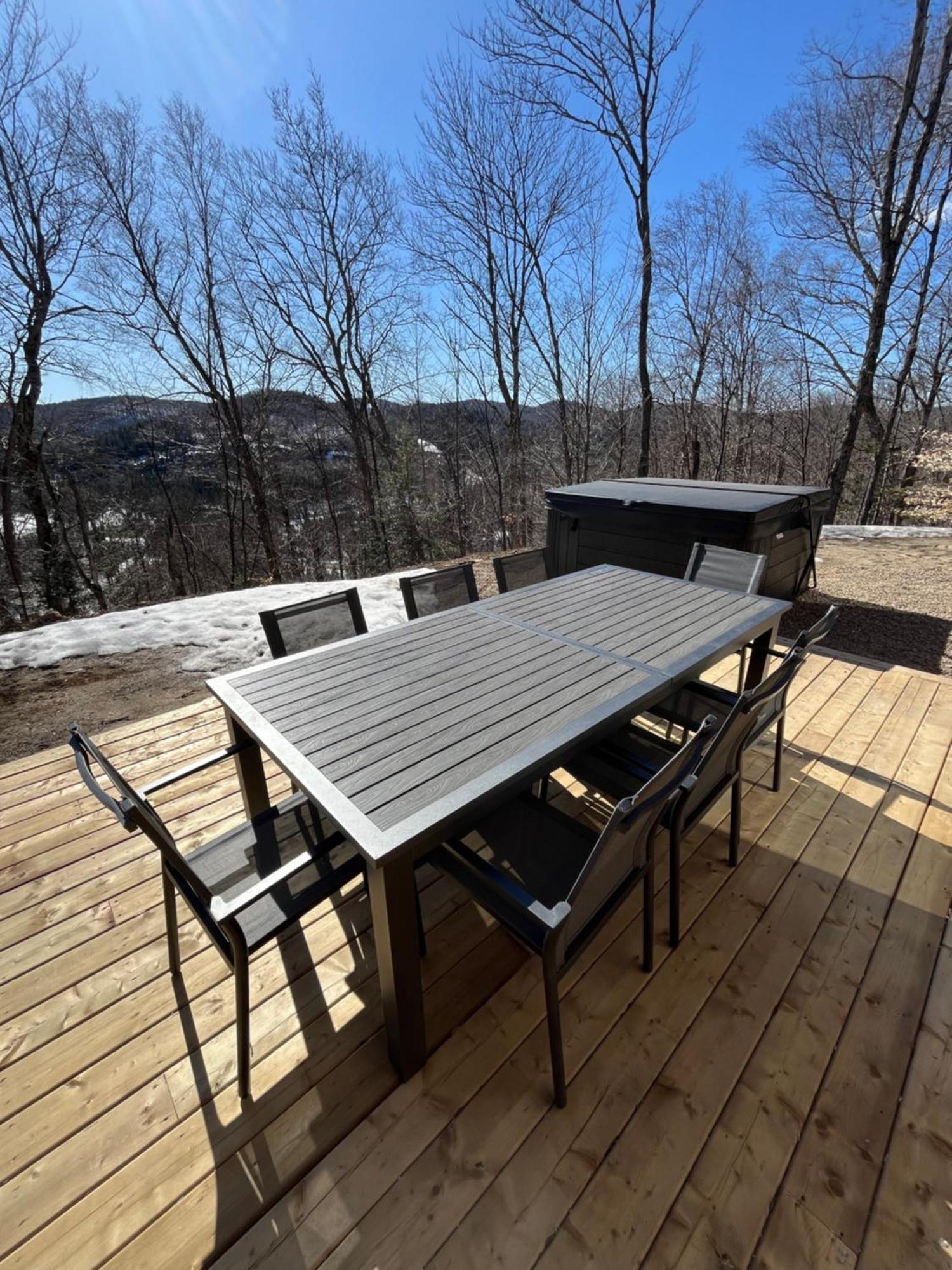 The Chic Shack - Golf, Ski, Spa Saint-Faustin 외부 사진
