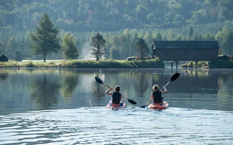The Chic Shack - Golf, Ski, Spa Saint-Faustin 외부 사진