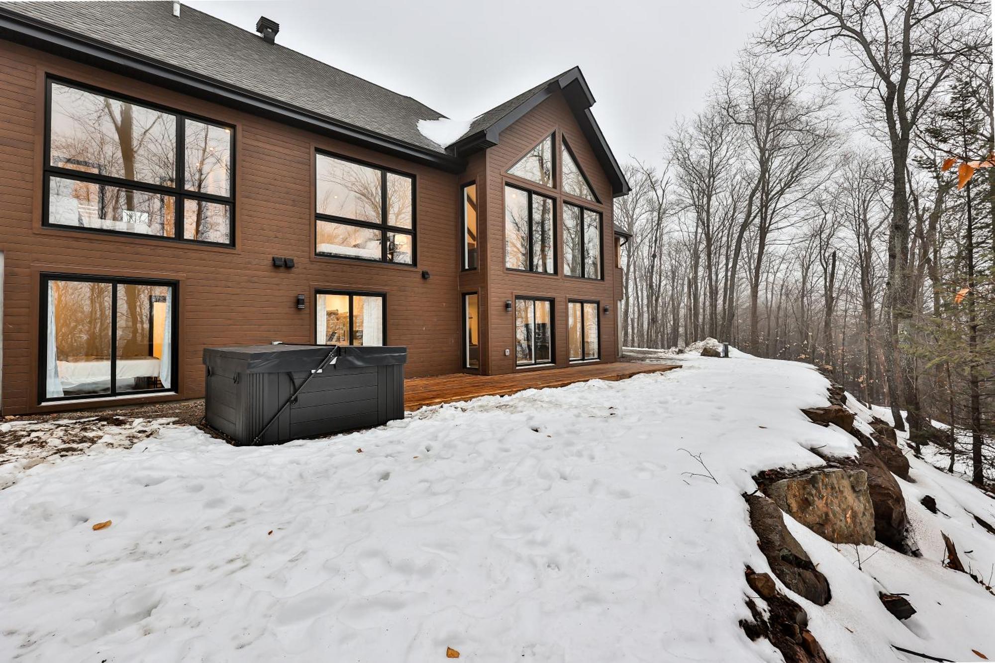 The Chic Shack - Golf, Ski, Spa Saint-Faustin 외부 사진