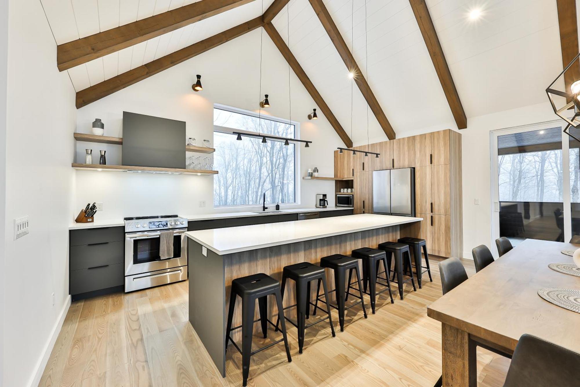 The Chic Shack - Golf, Ski, Spa Saint-Faustin 외부 사진